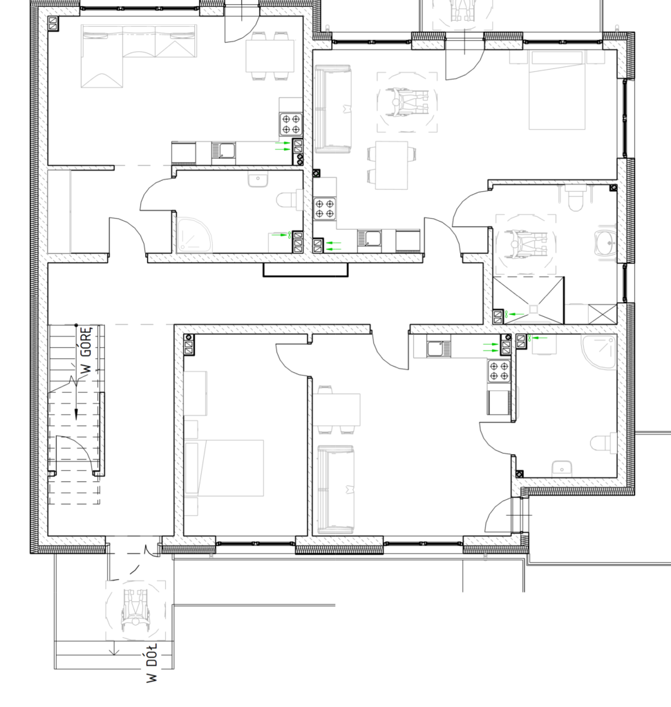 SIM Pomorze Czersk rzut parteru