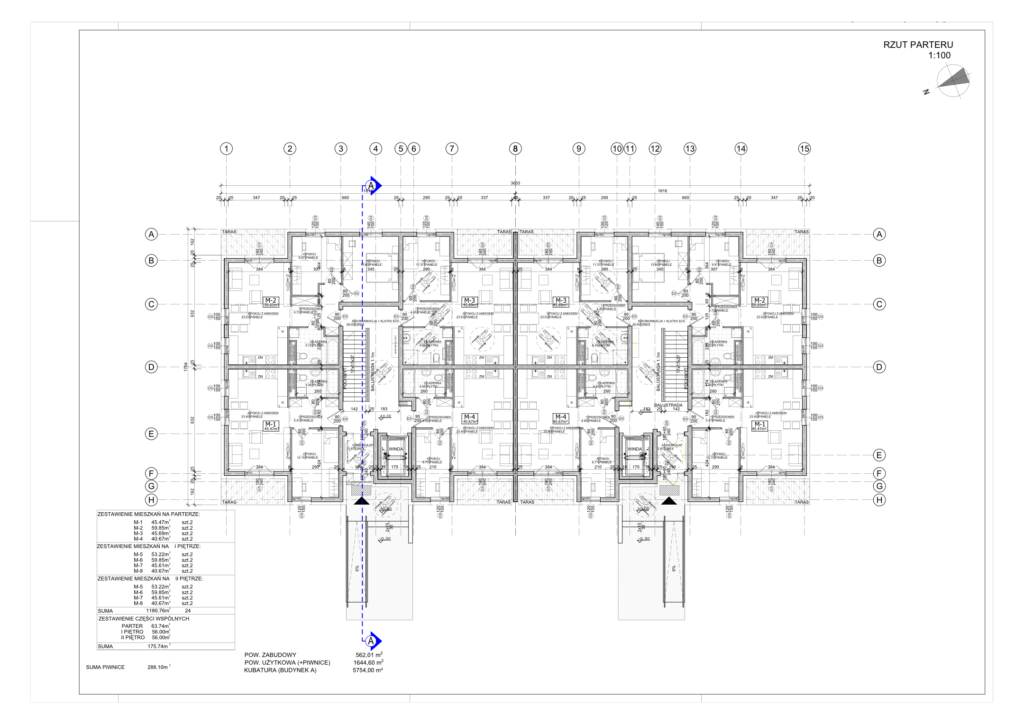 Sim Pomorze Kępice - rzut parteru