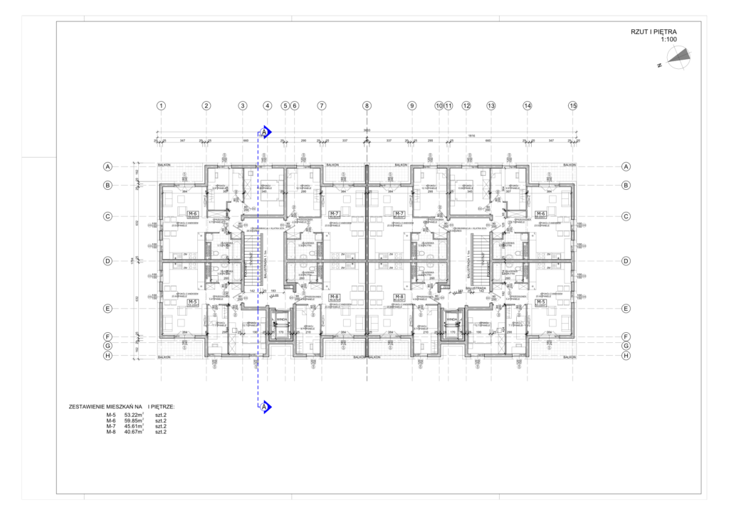 Sim Pomorze Kępice - rzut piętra