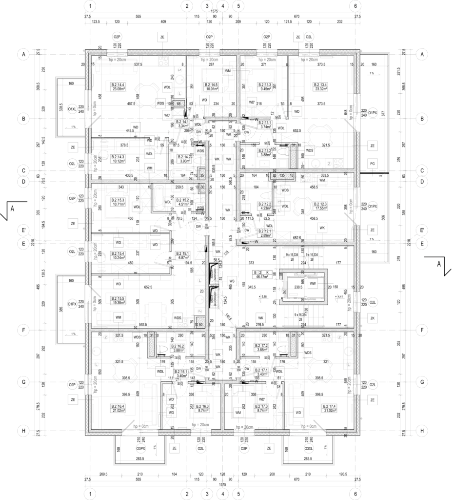 SIM Pomorze Dzierzgoń rzut piętra