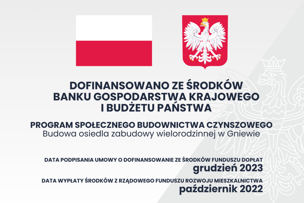 Tablica dofinansowania budżet państwa Gniew